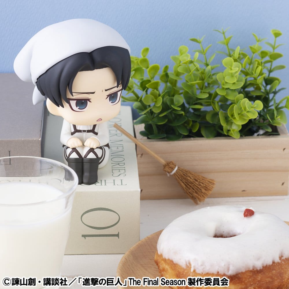Megahouse Attack On Titan Look Up Levi Und Mikasa Ackerman Cleaning Up Ver. Statuen