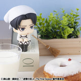 Megahouse Attack On Titan Look Up Levi Und Mikasa Ackerman Cleaning Up Ver. Statuen