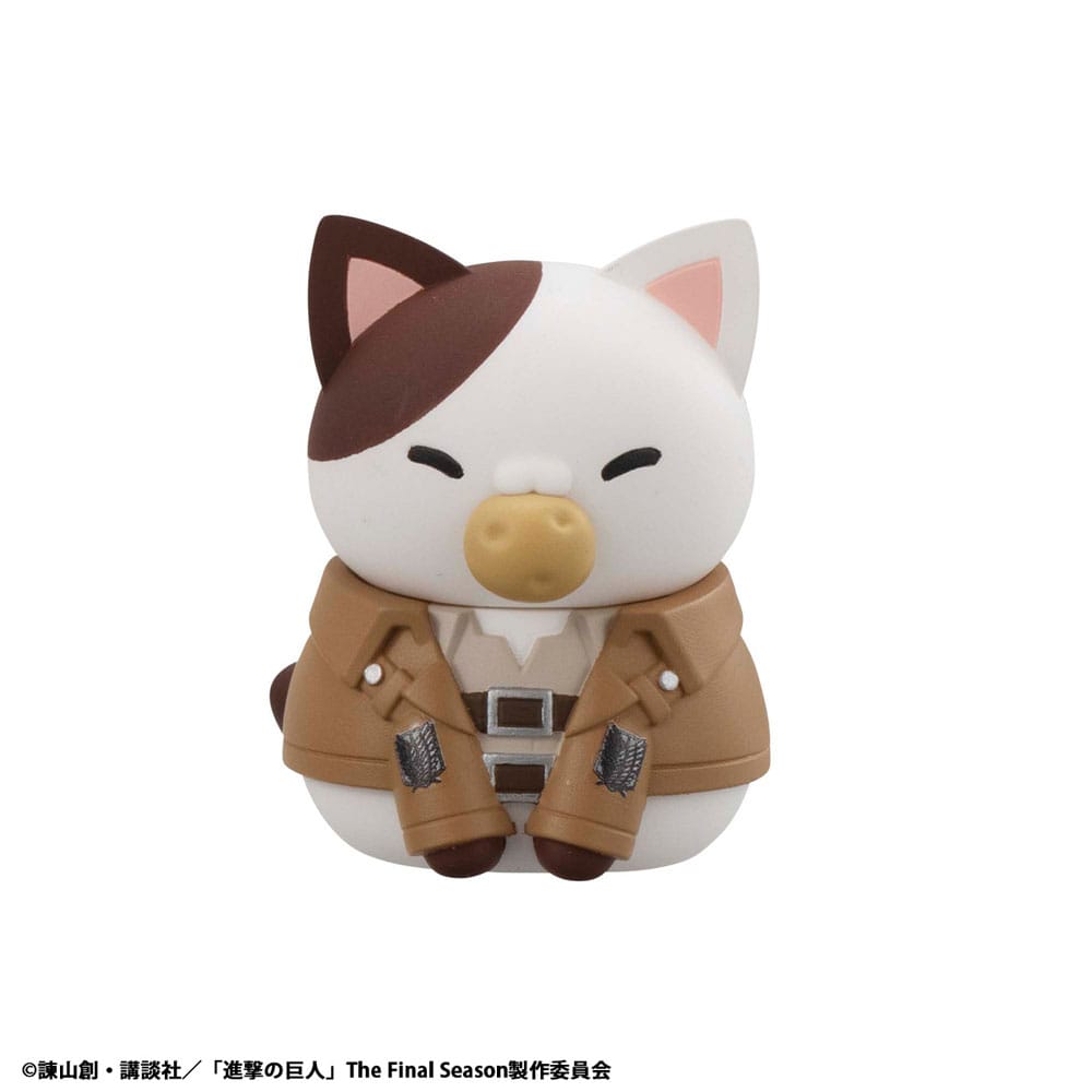 Megahouse Attack On Titan Mega Cat Project Danyan Scout Regiment Display