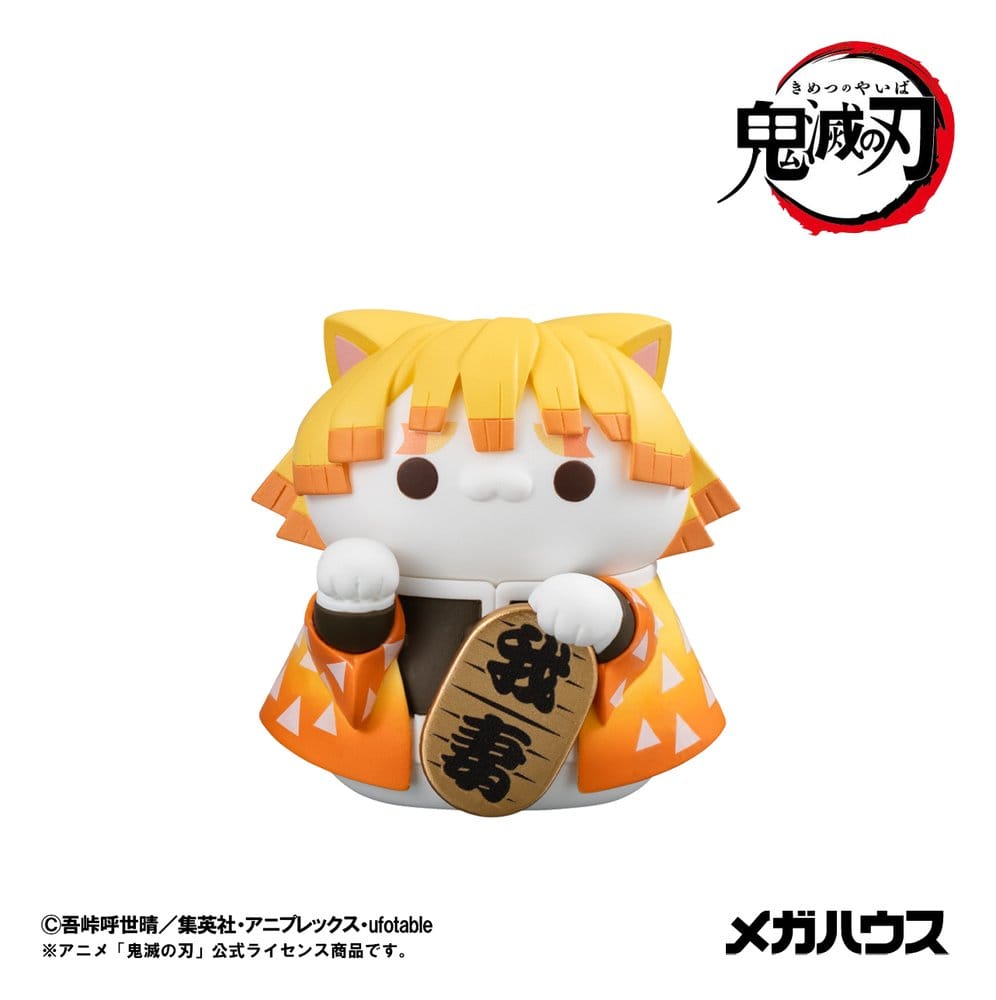 Megahouse Demon Slayer Kimetsu No Yaiba Mega Cat Project Fortune Cats Ver. 01 Figur