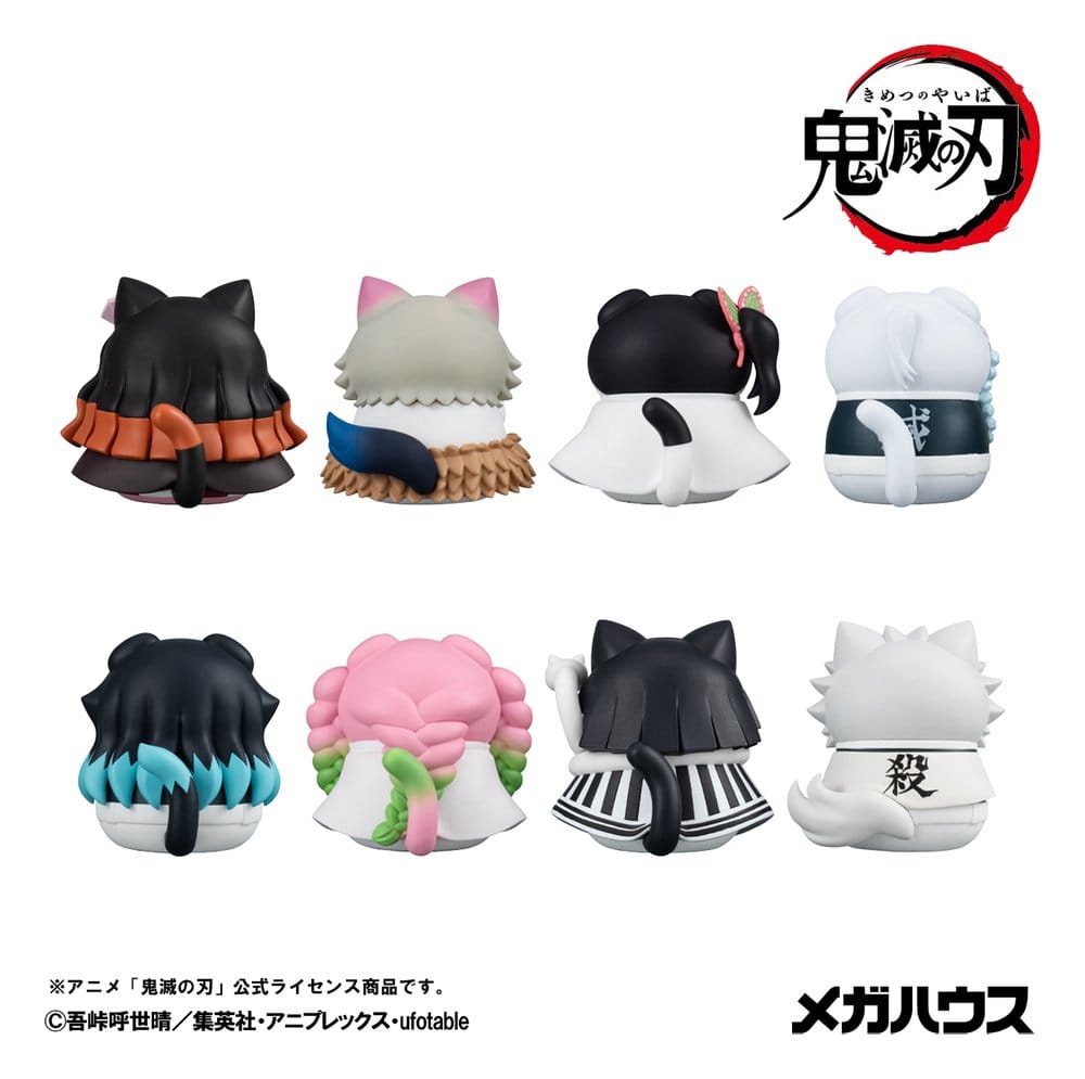 Megahouse Demon Slayer Kimetsu no Yaiba Mega Cat Project Fortune Cats ver.02 Blind Box