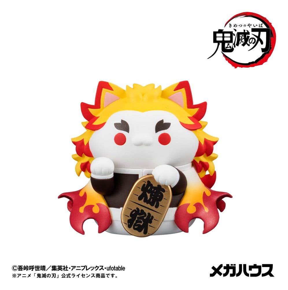 Megahouse Demon Slayer Kimetsu No Yaiba Mega Cat Project Fortune Cats Ver. 01 Figur