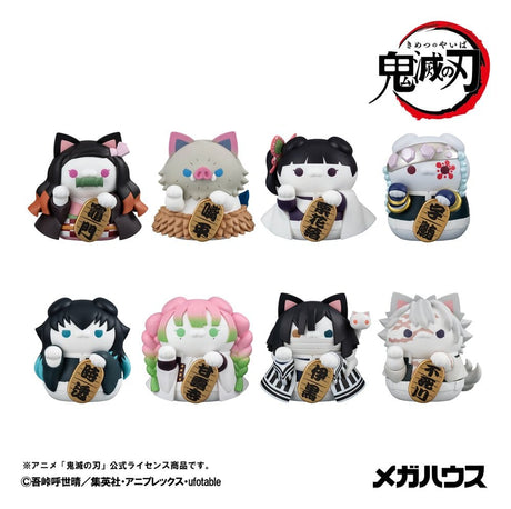 Megahouse Demon Slayer Kimetsu no Yaiba Mega Cat Project Fortune Cats ver.02 Blind Box