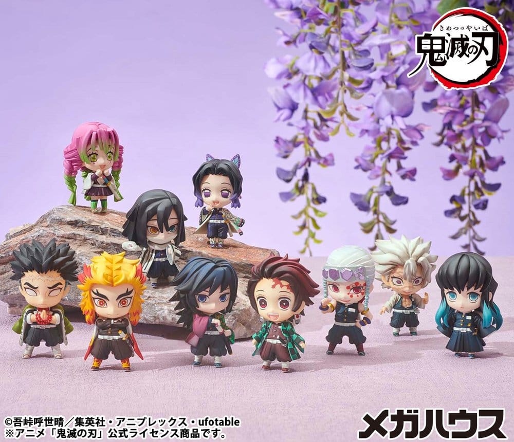 Megahouse Demon Slayer Kimetsu No Yaiba Tanjiro & Friends Sammelfiguren