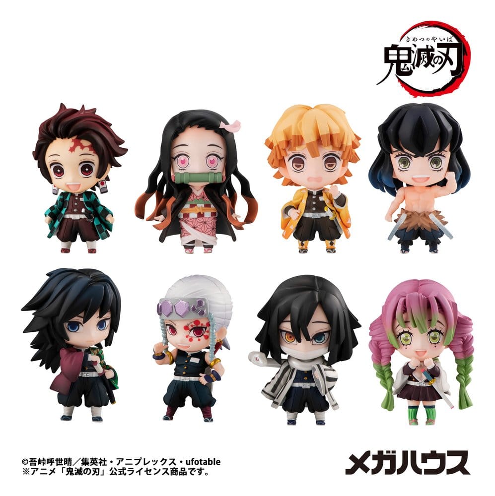 Megahouse Demon Slayer Kimetsu No Yaiba Tanjiro & Friends Sammelfiguren