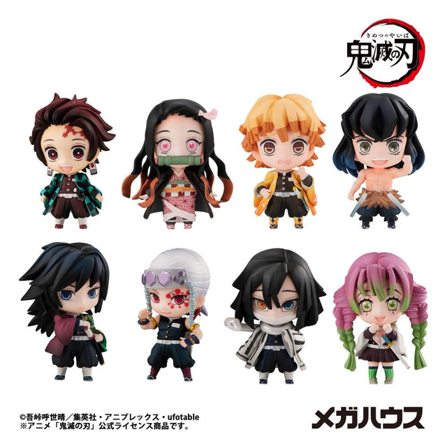 Megahouse Demon Slayer Kimetsu No Yaiba Tanjiro & Friends Sammelfiguren