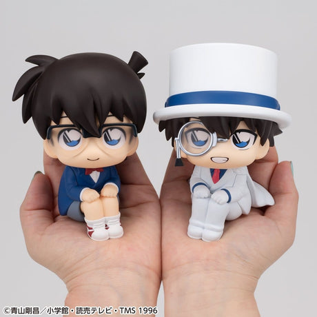 Megahouse Detective Conan Look Up Conan Edogawa & Kid The Phantom Thief Figur