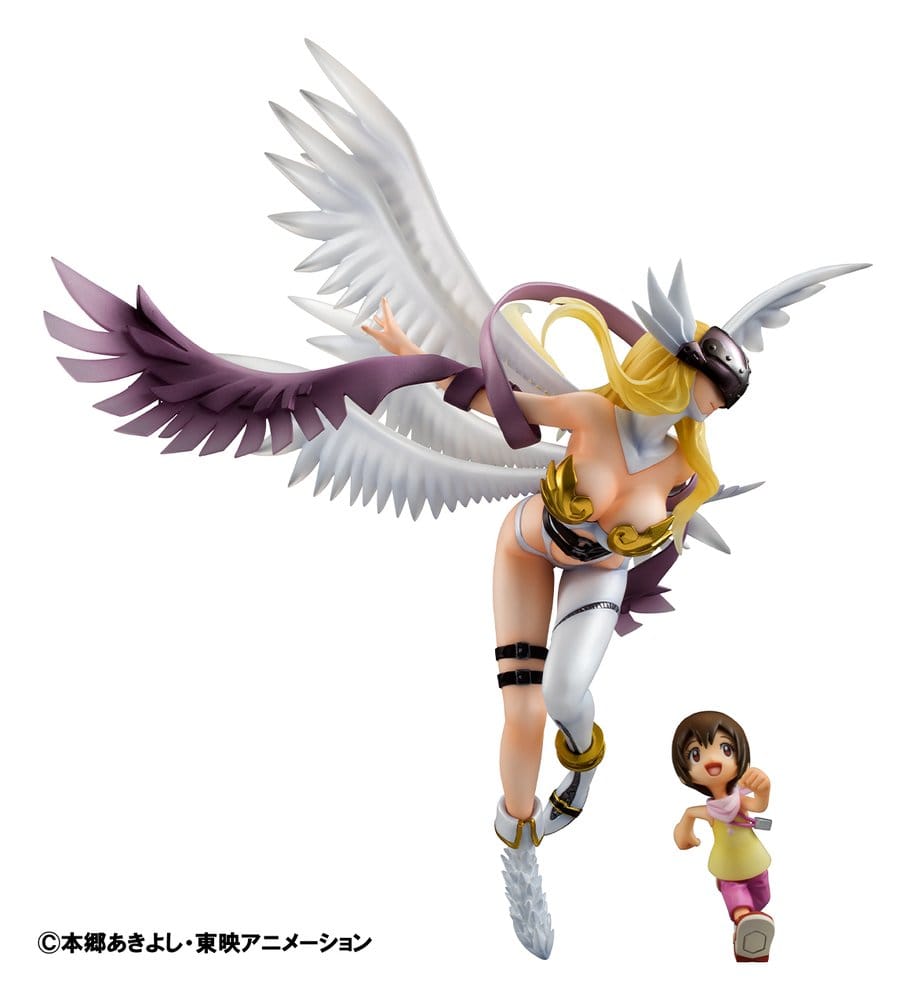 Megahouse Digimon Adventure Angewomon & Hikari Yagami G.E.M. Serie Statue