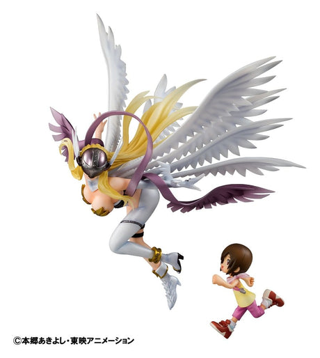 Megahouse Digimon Adventure Angewomon & Hikari Yagami G.E.M. Serie Statue