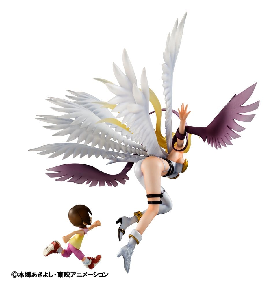 Megahouse Digimon Adventure Angewomon & Hikari Yagami G.E.M. Serie Statue