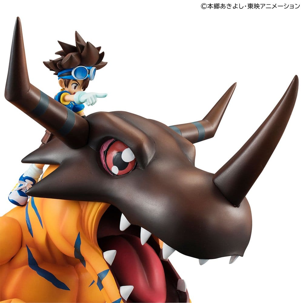 Megahouse Digimon Adventure Greymon & Taichi Yagami Precious G.E.M. Series Figur