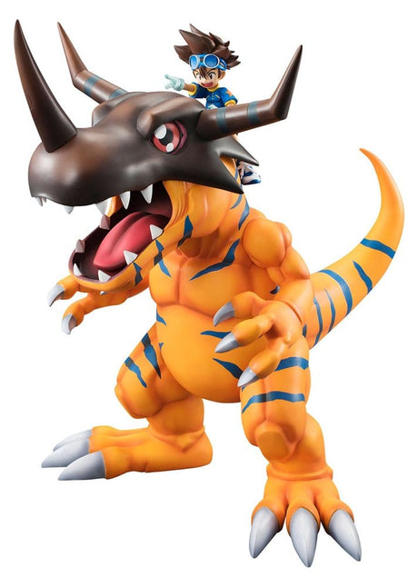 Megahouse Digimon Adventure Greymon & Taichi Yagami Precious G.E.M. Series Figur