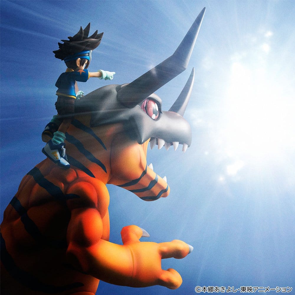 Megahouse Digimon Adventure Greymon & Taichi Yagami Precious G.E.M. Series Figur