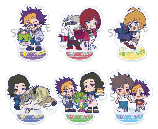 Megahouse Digimon Buddycolle Beatbreak Acrylaubsteller Blind Box Display (6)