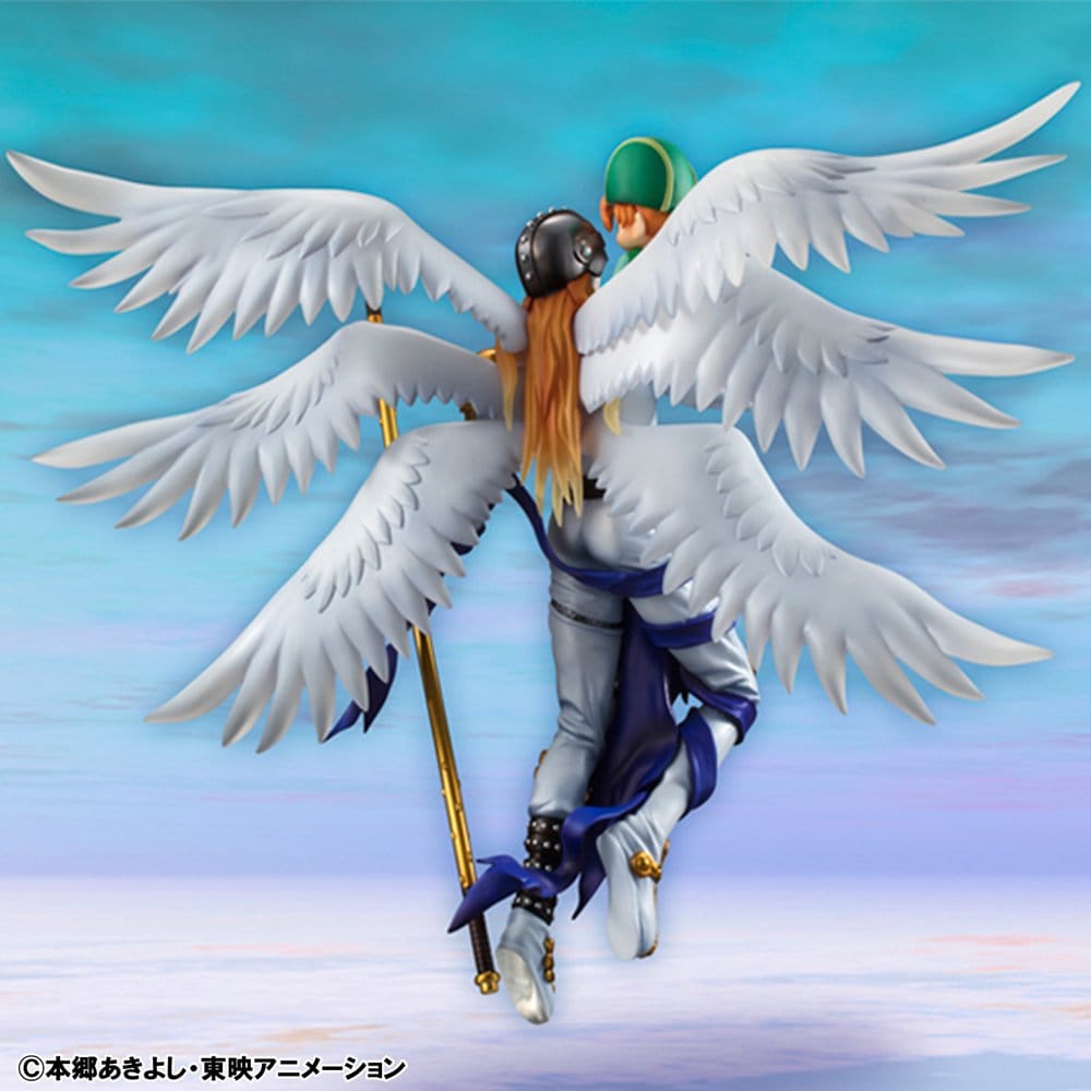 Megahouse Digimon Digimon Adventure Angemon & Takeru Takaishi G.E.M. Series PVC-Figur