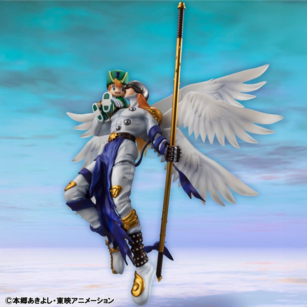 Megahouse Digimon Digimon Adventure Angemon & Takeru Takaishi G.E.M. Series PVC-Figur