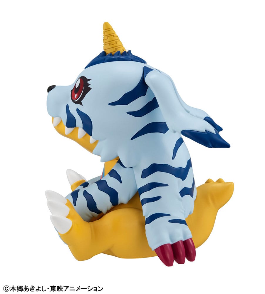 Megahouse Digimon Look Up Gabumon Statue
