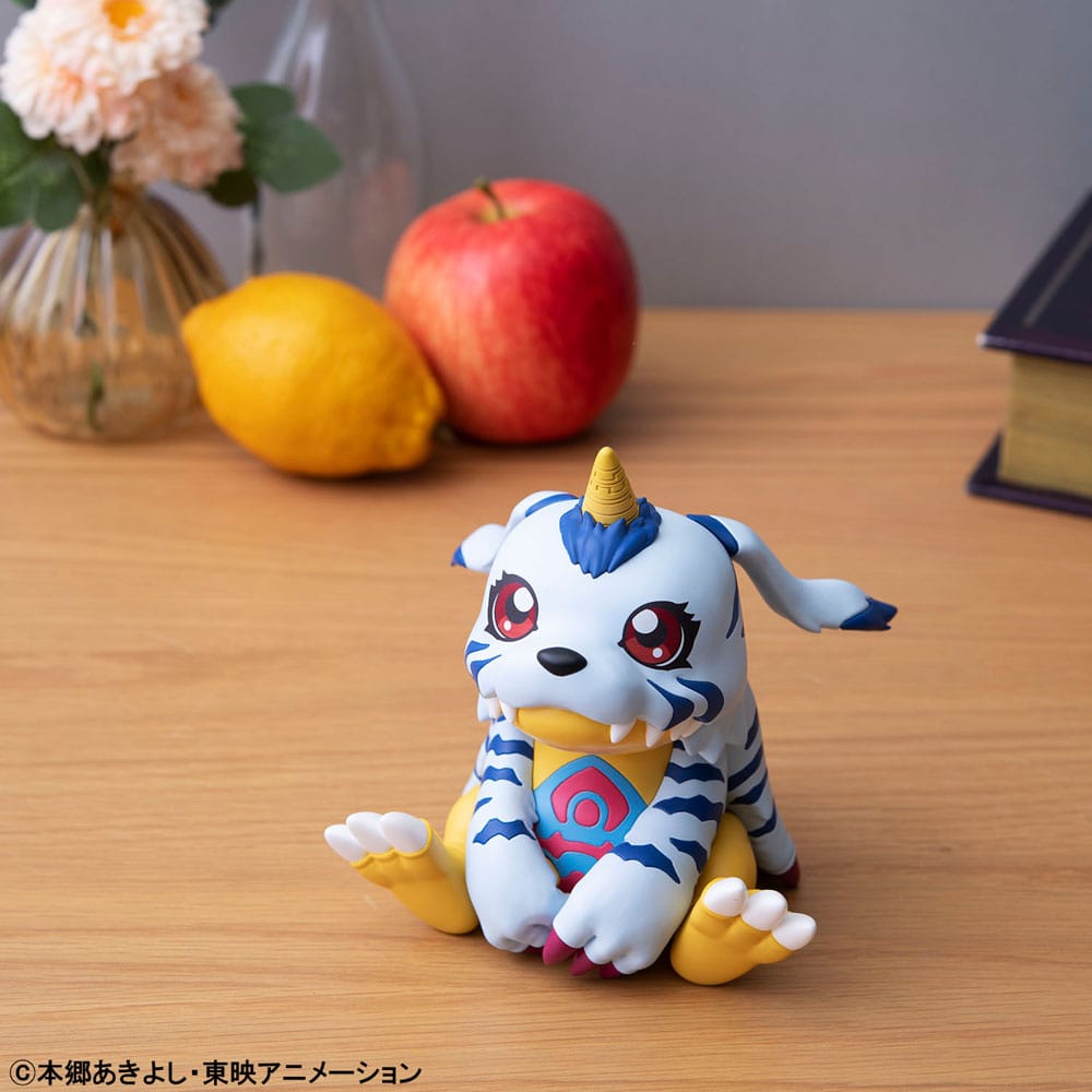 Megahouse Digimon Look Up Gabumon Statue