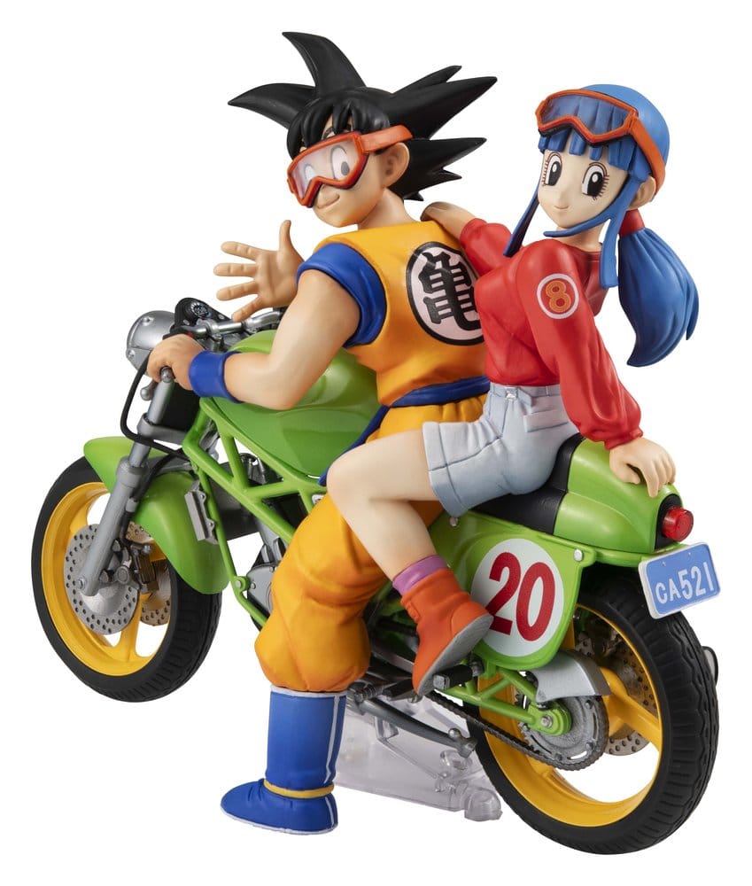 Megahouse Dragon Ball Z Desktop Real McCoy Son Goku Und Chichi Limited Repeat Ver. Figur
