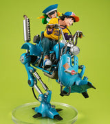 Megahouse Dragonball Z Son Goku & Son Gohan & Robot with two legs Desktop Real McCoy EX PVC Diorama
