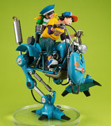Megahouse Dragonball Z Son Goku & Son Gohan & Robot with two legs Desktop Real McCoy EX PVC Diorama