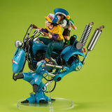 Megahouse Dragonball Z Son Goku & Son Gohan & Robot with two legs Desktop Real McCoy EX PVC Diorama