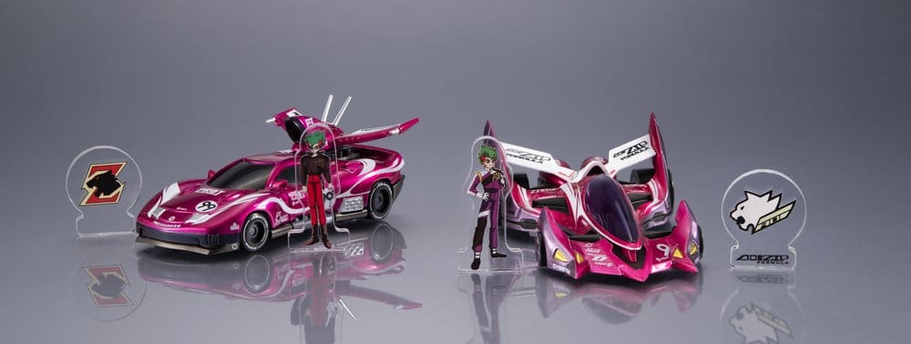 Megahouse Future GPX Cyber Formula Cyber Formula Collection Heritage Edition Fahrzeuge Proto Jaguar Z-6 & Aoi Stealth