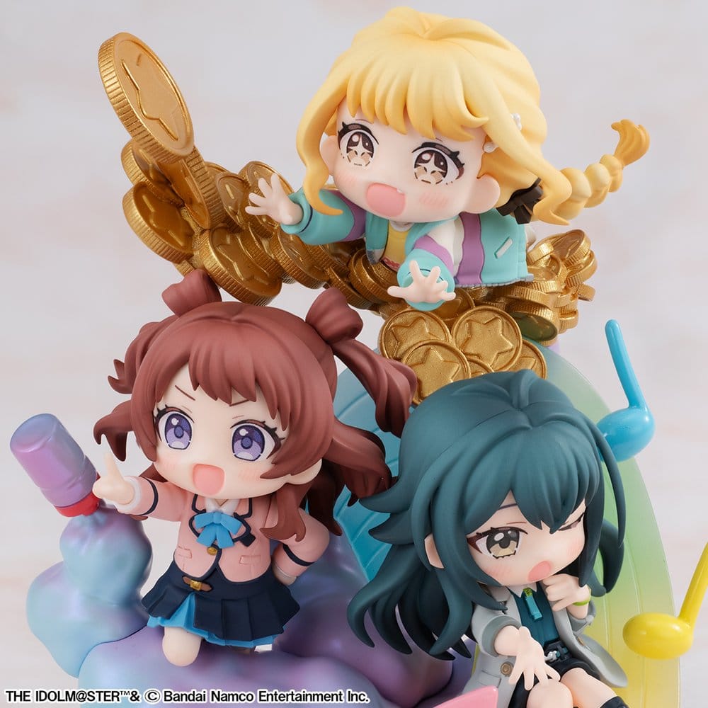 Megahouse Gakuen Idolmaster FigUnity Gakuen Idolmaster With Gift PVC Figur