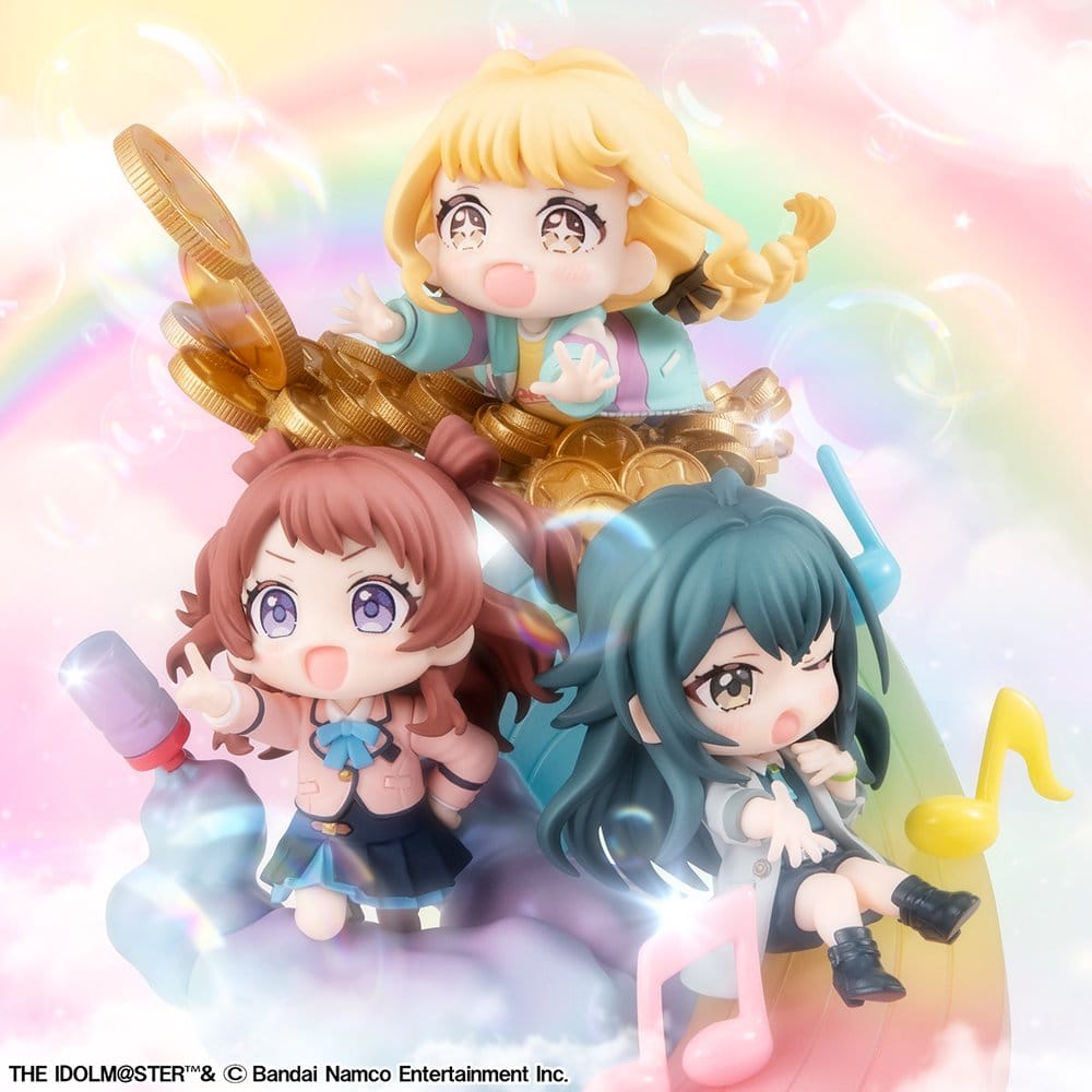 Megahouse Gakuen Idolmaster FigUnity Gakuen Idolmaster With Gift PVC Figur