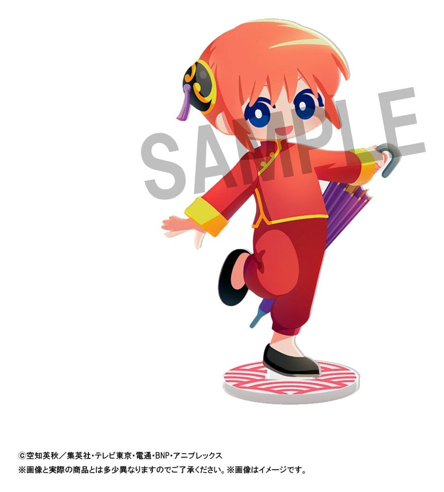 Megahouse Gintama Irusta Minifiguren (6) (Repeat) Blind Box Display