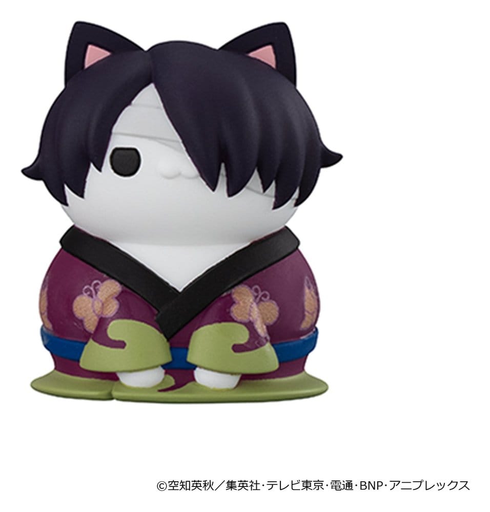 Megahouse Gintama Mega Cat Project Nyantama Go Meow-Meow Edition! Blind Box Display (8) (Repeat) Minifiguren
