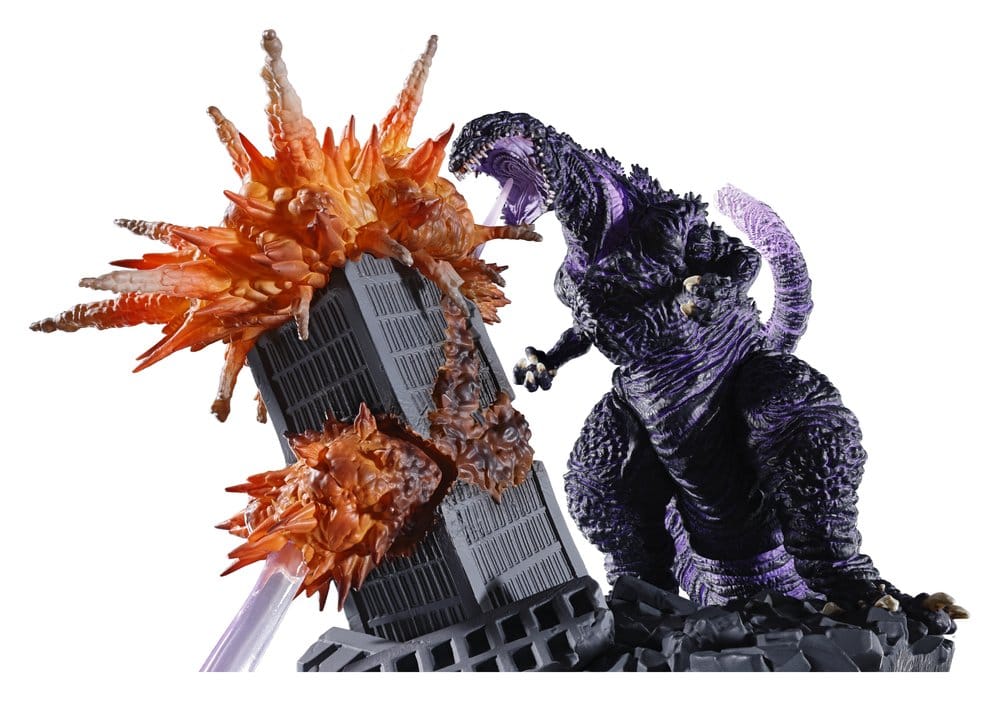 Megahouse Godzilla Petitrama EX 01 Godzilla With Gift Minifiguren Set