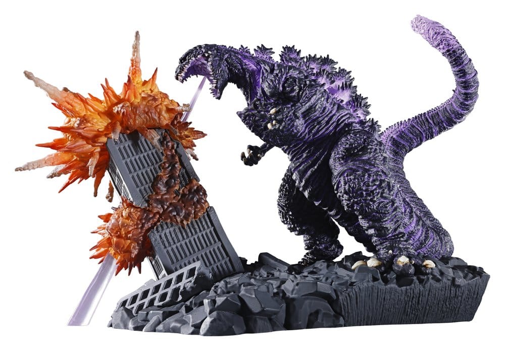 Megahouse Godzilla Petitrama EX 01 Godzilla With Gift Minifiguren Set