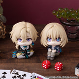 Megahouse Honkai Star Rail Look Up Aventurine & Kakavasha mit Geschenk Statue