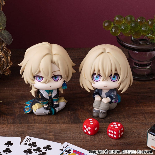 Megahouse Honkai Star Rail Look Up Aventurine & Kakavasha mit Geschenk Statue