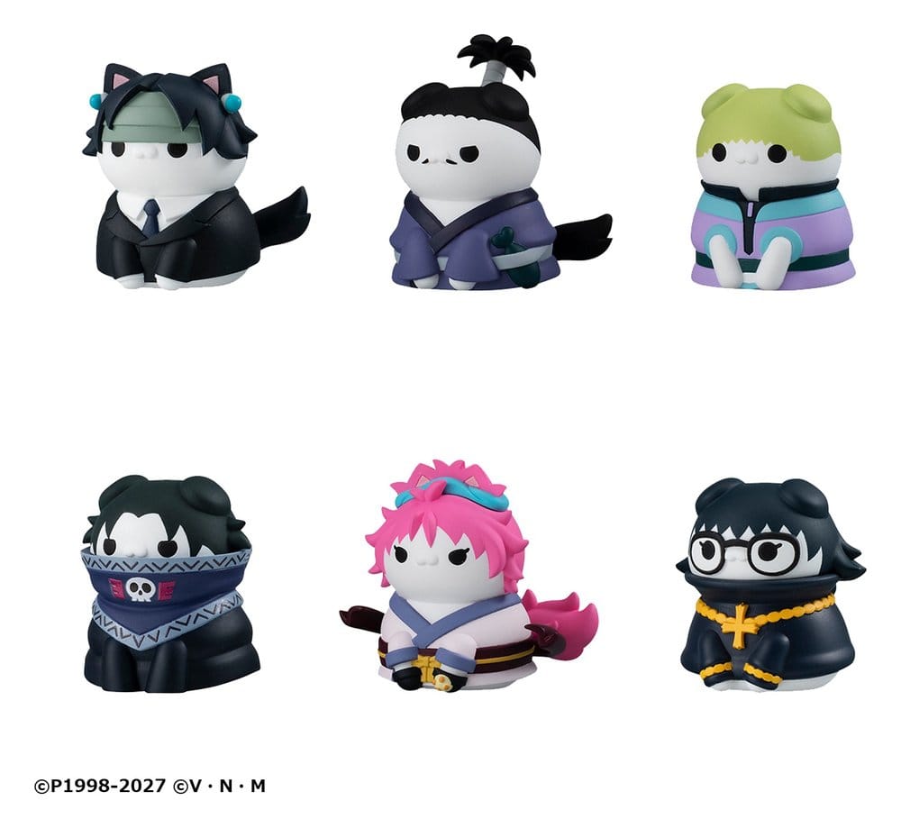 Megahouse Hunter x Hunter Mega Cat Project Nyanter Blind Box Display