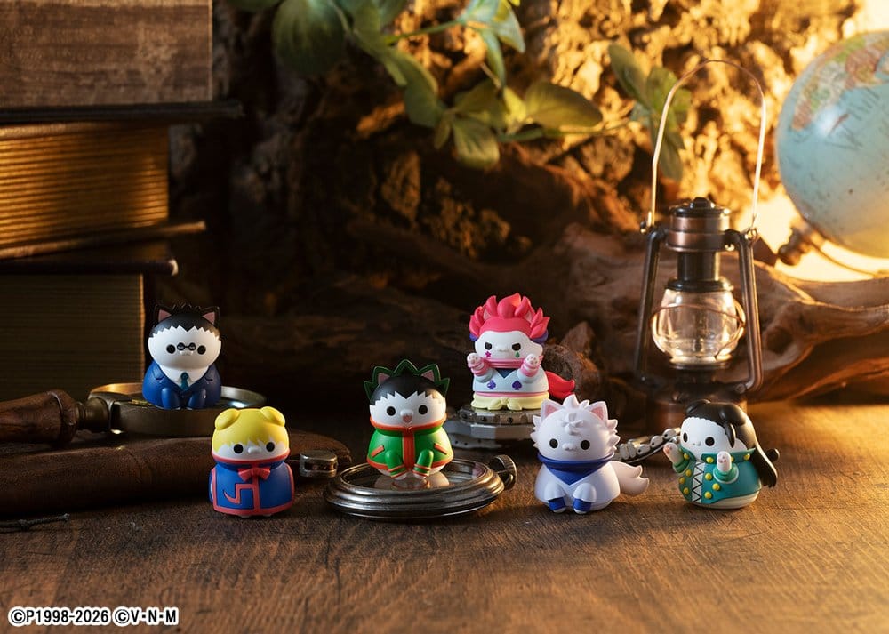 Megahouse Hunter x Hunter Mega Cat Project Nyanter x Nyanter Hunter x Cat Blind Box Figur
