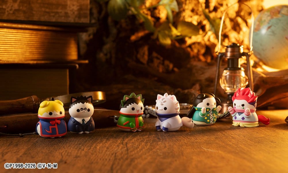 Megahouse Hunter x Hunter Mega Cat Project Nyanter x Nyanter Hunter x Cat Blind Box Figur