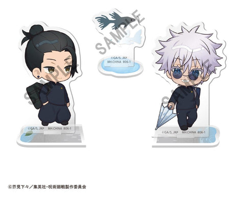 Megahouse Jujutsu Kaisen Buddycolle Suguru Geto Satoru Gojo 5th Anniversary Acrylaufsteller