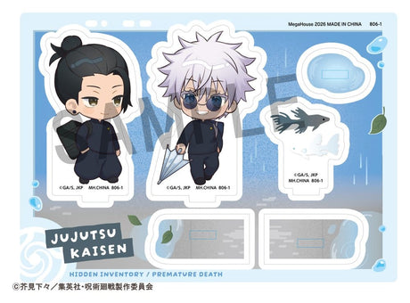 Megahouse Jujutsu Kaisen Buddycolle Suguru Geto Satoru Gojo 5th Anniversary Acrylaufsteller