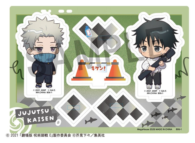 Megahouse Jujutsu Kaisen Buddycolle Toge Inumaki Und Yuta Okkotsu Acrylaufsteller