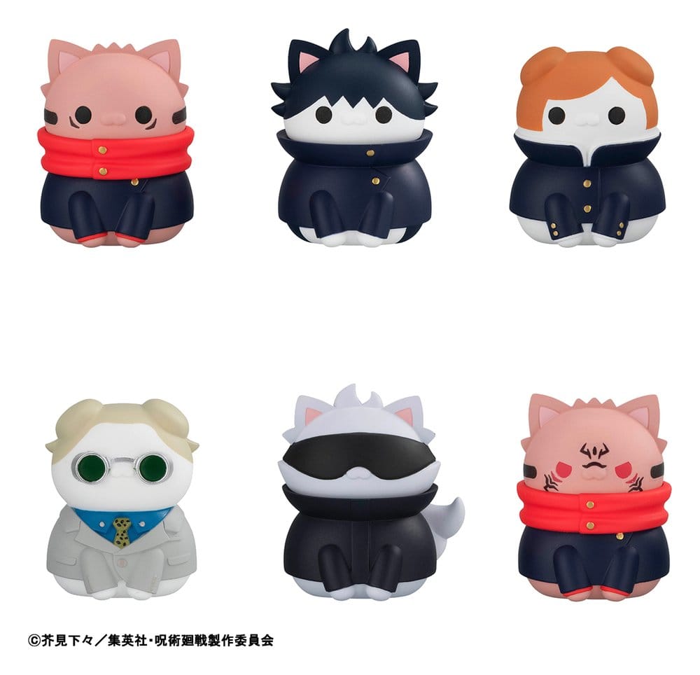 Megahouse Jujutsu Kaisen Mega Cat Jujutsu Cats Shibuya Incident Blind Box Minifiguren