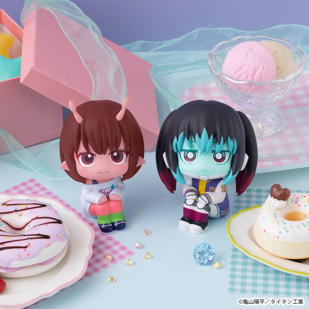 Megahouse Milky Subway The Galactic Limited Express Chiharu und Makina Look Up Figuren