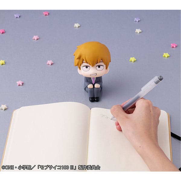 Megahouse Mob Psycho 100 III Arataka Reigen Look Up Statue