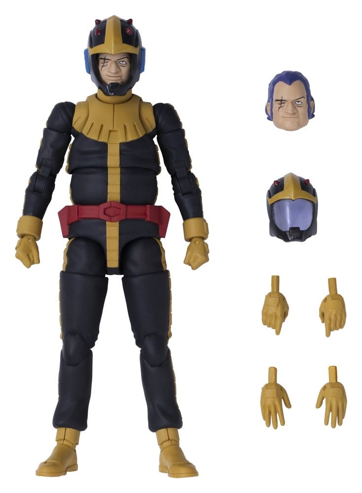Megahouse Mobile Suit Gundam G.M.G. Collection Black Tri-Stars Mash Actionfigur