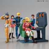 Megahouse Mobile Suit Gundam G.M.G. EX Diorama White Base Bridge Radio Operator Desk Set