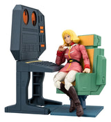 Megahouse Mobile Suit Gundam G.M.G. EX Diorama White Base Bridge Radio Operator Desk Set