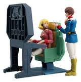 Megahouse Mobile Suit Gundam G.M.G. EX Diorama White Base Bridge Radio Operator Desk Set