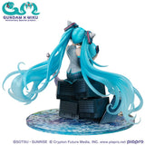 Megahouse Mobile Suit Gundam Lucrea Hatsune Miku x OO Gundam 45th Anniversary Statue