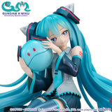 Megahouse Mobile Suit Gundam Lucrea Hatsune Miku x OO Gundam 45th Anniversary Statue